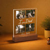 Picture of Custom Photo Night Light with Names - Personalized Father's Day Gift Night Lamp