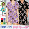 Picture of Custom Summer Face Pajamas Full Set - Personalised Unisex Pajama Set