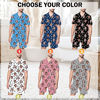 Picture of Custom Summer Face Pajamas Full Set - Personalised Unisex Pajama Set
