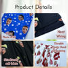 Picture of Custom Summer Pajamas Full Set with Short Sleeves - Personalised Unisex Pajama Set