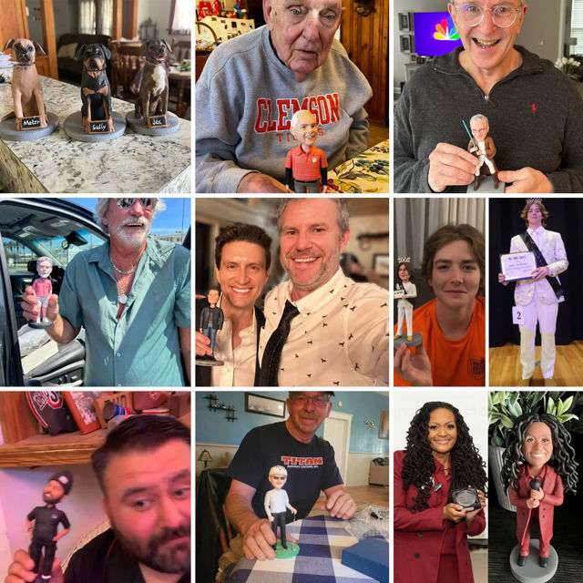 Picture of Custom Bobbleheads: Yoga Woman | Personalized Bobbleheads for the Special Someone as a Unique Gift Idea｜Best Gift Idea for Birthday, Christmas, Thanksgiving etc.