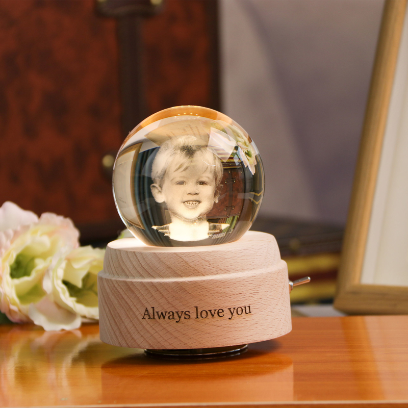 Picture of Custom 3D Laser Crystal Ball