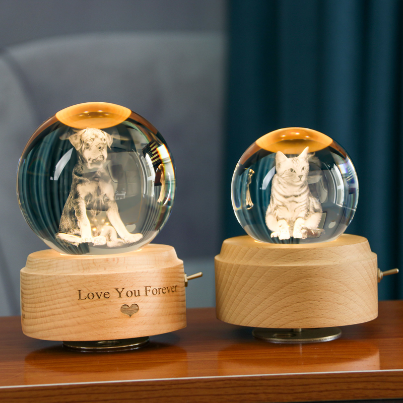 Picture of Custom 3D Laser Crystal Ball