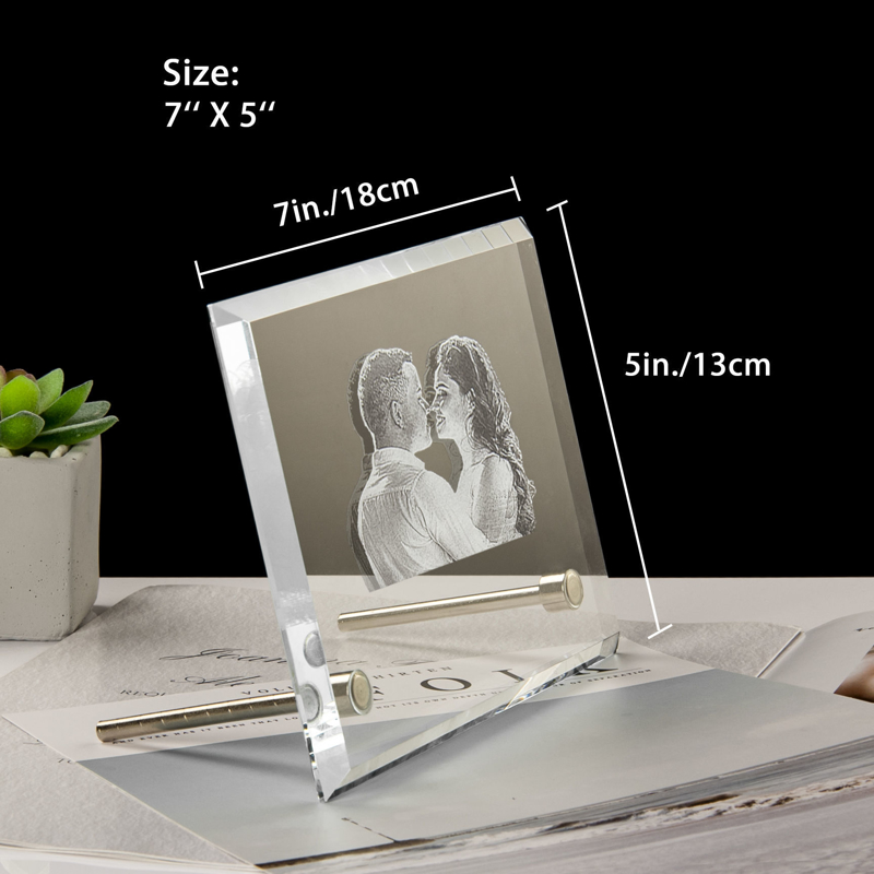 Picture of Custom Crystal Photo Frame