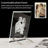 Picture of Custom Crystal Photo Frame