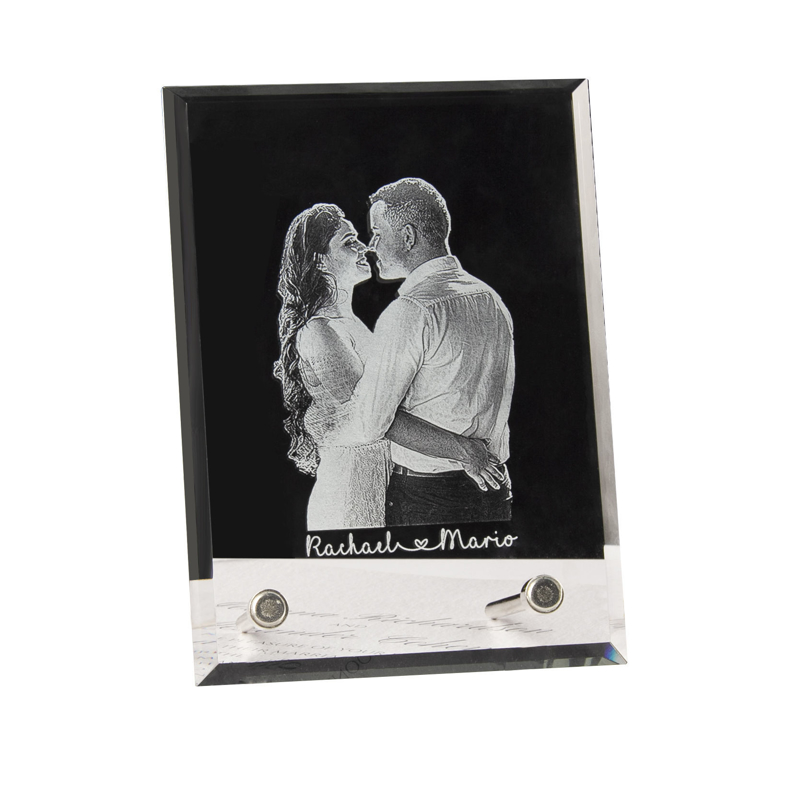 Picture of Custom Crystal Photo Frame