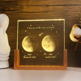 Picture of Personalized Moon Phase Crystal Lamp