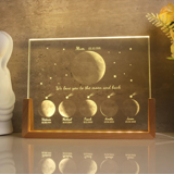 Picture of Personalized Moon Phase Crystal Lamp