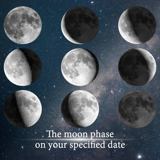 Picture of Personalized Moon Phase Crystal Lamp