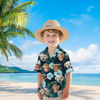 Picture of Custom Face Hawaiian Shirt for Family - Custom Hawaiian Shirt for Men, Women and Kids - Beach Party and Summer vacation Family Shirt