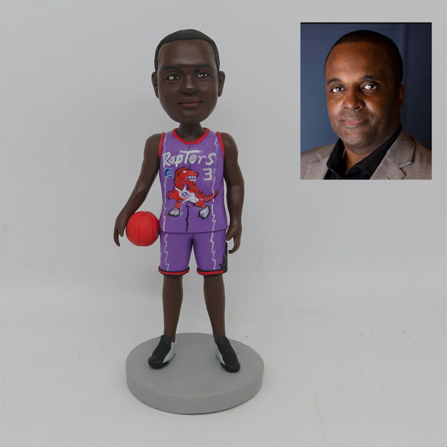 Picture of Custom Bobbleheads: Basketball Player | Personalized Bobbleheads for the Special Someone as a Unique Gift Idea｜Best Gift Idea for Birthday, Christmas, Thanksgiving etc.