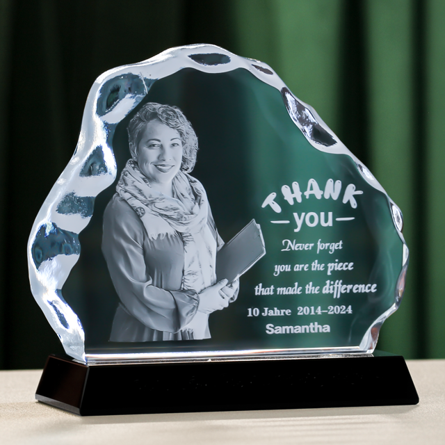 Picture of 3D Laser Crystal Gift in New Large Iceberg