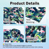 Picture of Custom Face Hawaiian Shirt for Family - Custom Hawaiian Shirt with Tropical Flower Type
