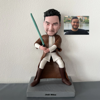Picture of Custom Bobbleheads: Male Jedi | Personalized Bobbleheads for the Special Someone as a Unique Gift Idea｜Best Gift Idea for Birthday, Christmas, Thanksgiving etc.