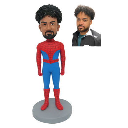 Picture of Custom Bobbleheads: Sipder-Man | Personalized Bobbleheads for the Special Someone as a Unique Gift Idea｜Best Gift Idea for Birthday, Christmas, Thanksgiving etc.