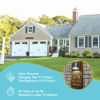 Picture of Custom Wooden Solar Light House Sign - Personalised Engraved Door Number Sign Plaque - LED Lit Numbers