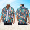 Picture of Custom Hawaiian Shirt for Men, Women and Kids - Custom Vacation Tropical Hawaii Shirt