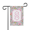 Picture of Custom Family Initial Garden Flag - Personalized Garden Flag