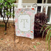 Picture of Custom Family Initial Garden Flag - Personalized Garden Flag
