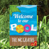 Picture of Custom Summer Pool Flag - Personalized Garden Flag for Summer Season