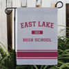Picture of Personalized High School Pride Garden Flag - Custom School Spirit Banner - Graduation Gift - Team Support Yard Sign