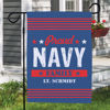 Picture of Military Garden Flag - Patriotic Yard Sign - Support Our Troops Outdoor Decor - Veteran Gift - Custom Army Navy Air Force Flag