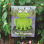Picture of Personalized Welcome to Our Pad Garden Flag - Custom Outdoor Yard Flag - Frog Garden Decor - Housewarming Gift - Porch Decor