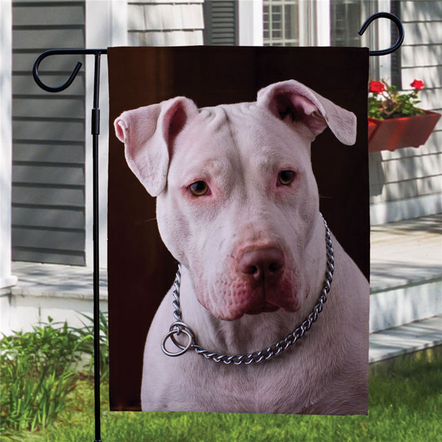 Picture of Custom Pet Photo Garden Flag - Personalized Garden Flag - Custom Pet Flag