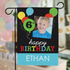 Picture of Let's Celebrate Birthday - Birthday Party Sign Garden Flag - Personalised Birthday Flag for Child