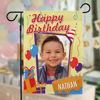 Picture of Let's Celebrate Birthday - Birthday Party Sign Garden Flag - Personalised Birthday Flag for Kids