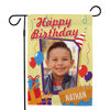 Picture of Let's Celebrate Birthday - Birthday Party Sign Garden Flag - Personalised Birthday Flag for Kids