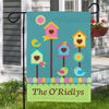 Picture of Custom Bird House Garden Flag – Personalized Outdoor Yard Decor, Unique Gift for Garden Lovers