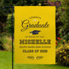 Picture of Happy Graduation- Custom Graduation Garden Flag - Personalized Garden Flag to Celebrate Graduation