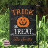 Picture of Hallowen Personalized Garden Flag - Outdoor Decor for Home or Garden