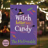 Picture of Trick or Treat - Personalized Hallowen Theme Garden Flag - Outdoor Decor for Home or Garden