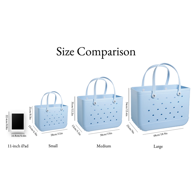 Picture of Custom Name Beach Bag - Personalized Waterproof Beach Bag - Custom Name Hole Bag