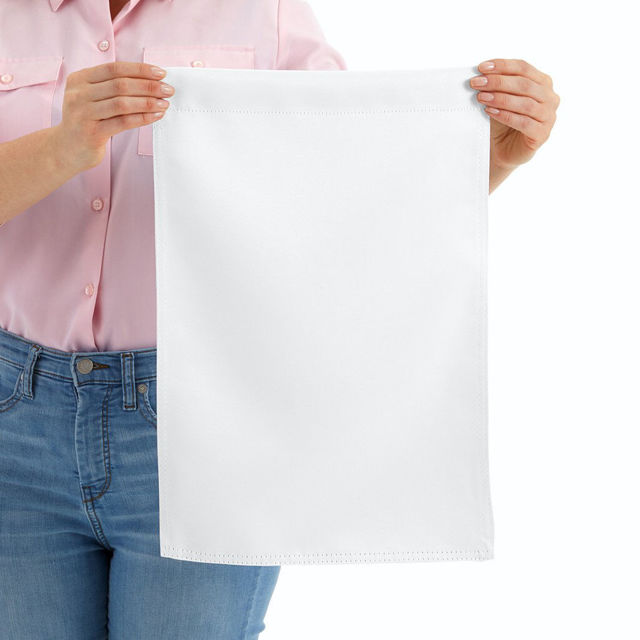 Picture of Golden Moments - Custom Photo Memorial Flag - Custom Photo Garden Flag