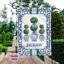 Picture of Custom Garden Flag with Names and Texts - Personalized Outdoor Decor for Yard & Garden