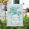 Picture of Personalized High School Pride Garden Flag - Custom School Spirit Banner - Graduation Gift - Team Support Yard Sign
