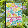 Picture of Personalized There Is No Place Like Home Garden Flag - Custom Welcome Yard Sign - Housewarming Outdoor Decor - Family Name Garden Flag