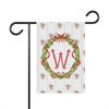 Afbeeldingen van Kersttuinvlag met familienaam - Gepersonaliseerde vakantiedecoratie voor buiten en tuin