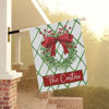 Picture of Christmas Garden Flag with Family Name - Personalized Christmas Outdoor Decor for Yard & Garden
