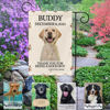 Picture of Custom Pet Memorial Garden Flag with Photo - Personalised  Memorial Flag for Pets