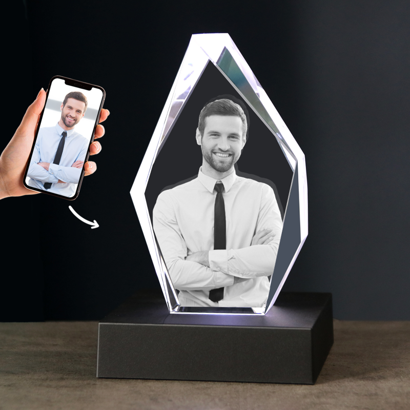 Picture of Custom 3D Photo  Crystal Iceberg