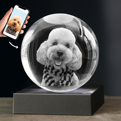 Picture of Custom 3D Laser Crystal Ball