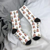 Picture of Custom Photo Face Socks for Family - Lovely Socks with Popular Cartoon Elements - Gift for Boys and Girls