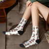 Picture of Custom Photo Face Socks for Family - Lovely Socks with Popular Cartoon Elements - Gift for Boys and Girls