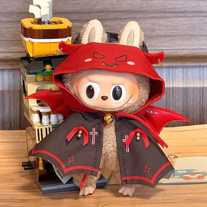 Picture of Little Devil - Custom Labubu Clothing Sets - Doll Not Included