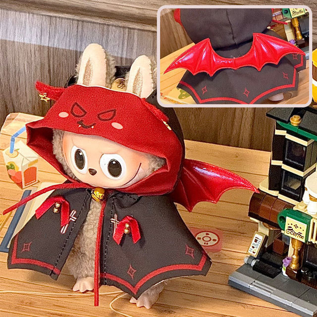 Picture of Little Devil - Custom Labubu Clothing Sets - Doll Not Included