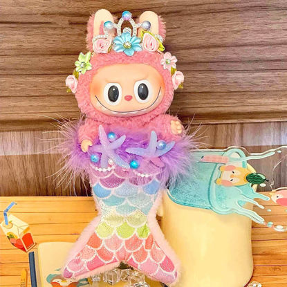 Picture of Mermaid - Custom Labubu Clothing Sets - Doll Not Included